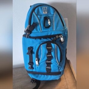 Aqua Travelpro Men's Backpack with Multiple Compartments